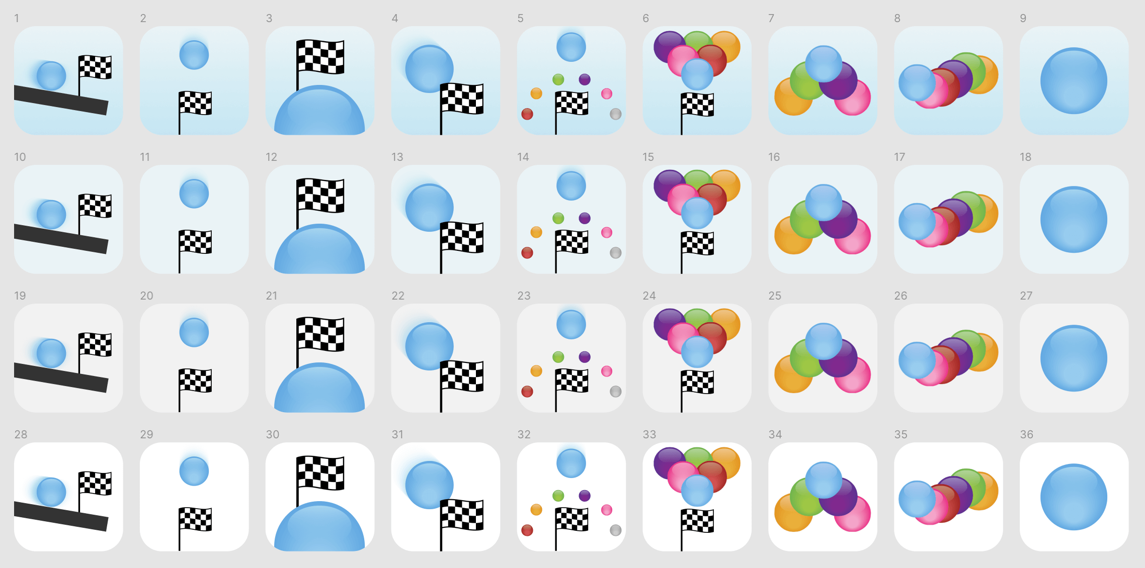 Ideas for new Bubble Ball Icon